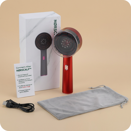 NØRSCALP™ - Stimulateur du Cuir Chevelu à Lumière Rouge